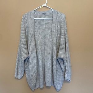 Grey Sweater Cardigan